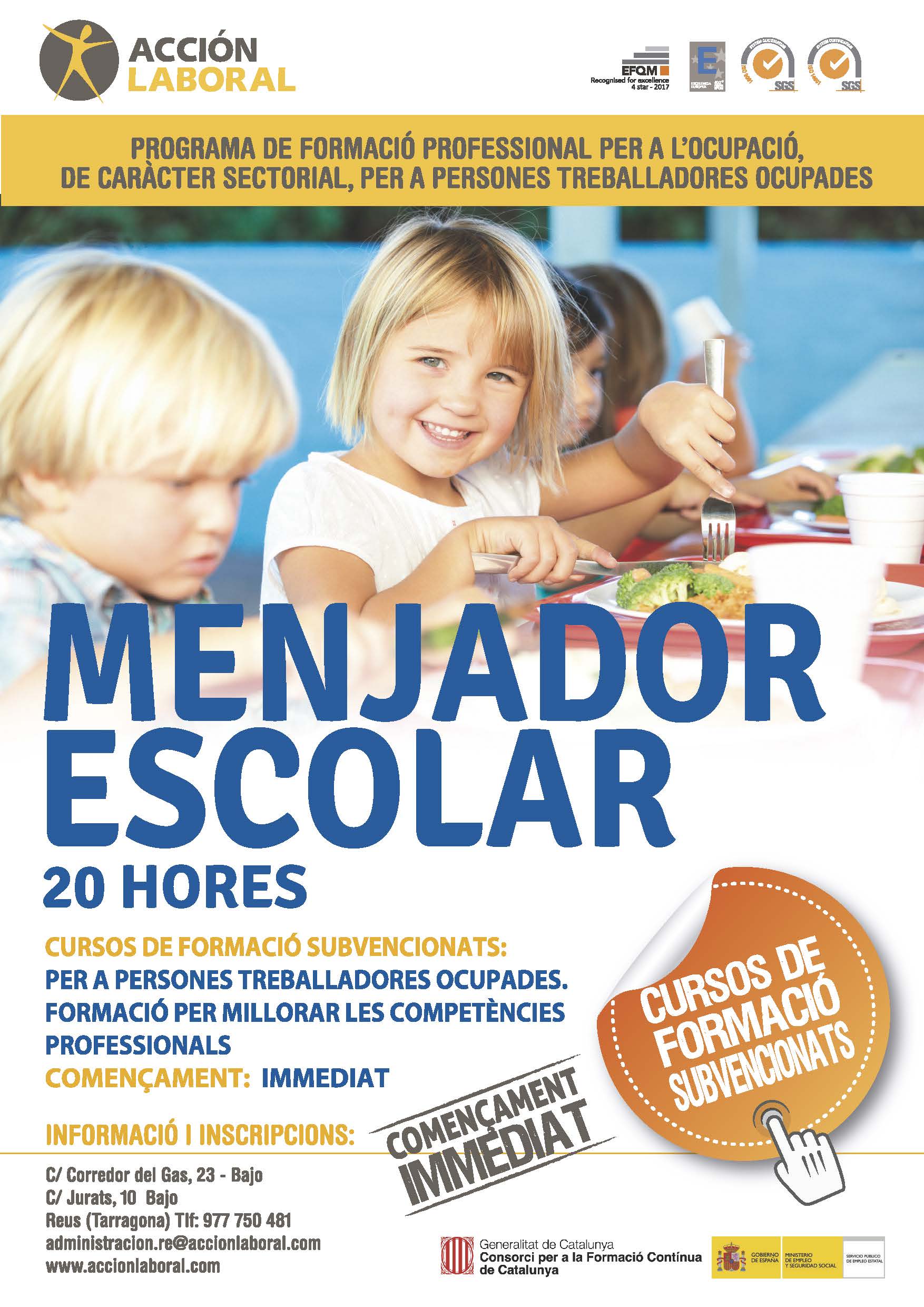 CURSO DE COMEDOR ESCOLAR | accion laboral CURSO DE COMEDOR ESCOLAR | accion laboral